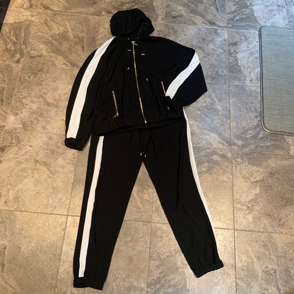 MK jumpsuit sweater and pants